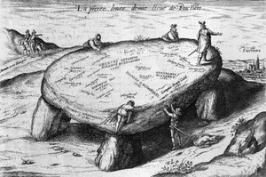 La piedra levantada, ilustración de 